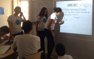students teaching students